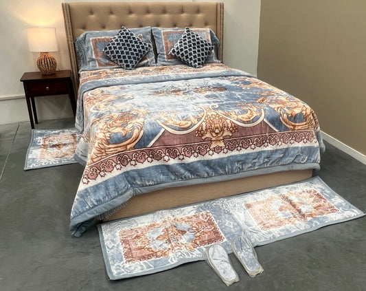 Cloudy Supreme 10 Pc Blanket Queen Size Bedding Set